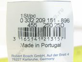 0 332 209 151 - 12 30/20  ,  0332204101/209157 BOSCH