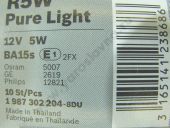 1 987 302 204  R5W  12V 1987301022 SB BOSCH