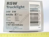 1 987 302 510  R5W TRUCKLIGHT 24V BOSCH