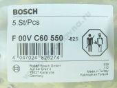 F 00V C60 550   1,00. BOSCH