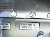 F 01G 0V0 001  CUMMINS 101609-3640 BOSCH